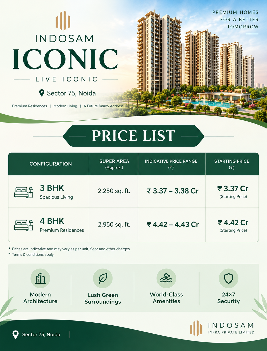 Price List