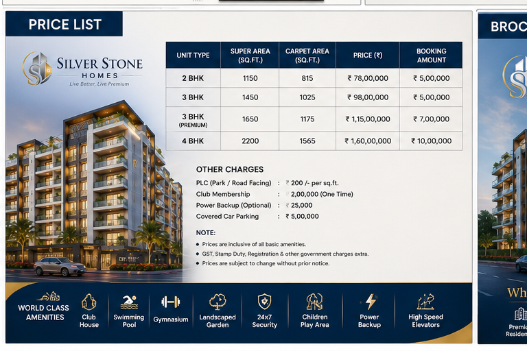 Price List